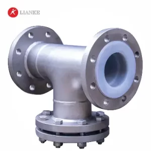 Lined T Strainer